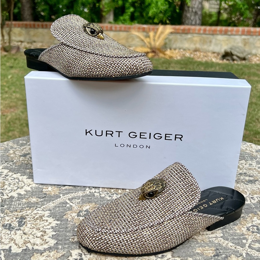 Kurt Geiger- Sparkly Holly Eagle Mule